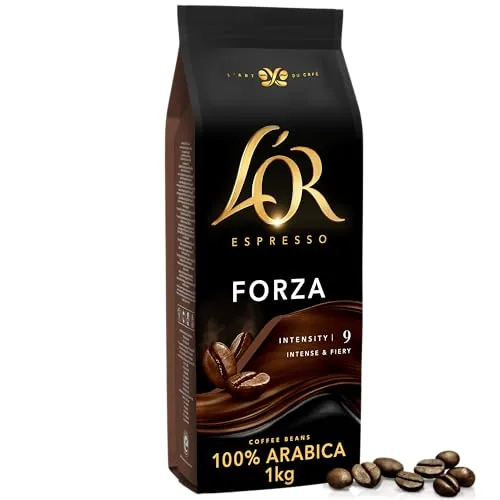 L'OR Espresso Forza Café en Grano Natural 100% Ará