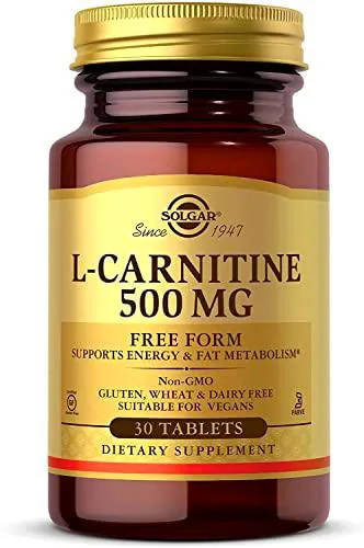 Solgar L-Carnitina Comprimidos de 500 mg - Envase de 30