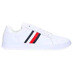 Tommy Hilfiger Copa Corporativa Rayas Cuero, Zapatillas Hombre