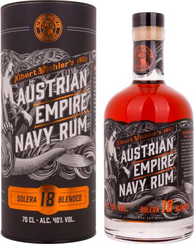 Albert Michler 18 Años Solera Armada Austriaca Imperio Ron