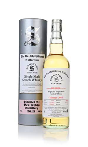 Signatory Vintage BEN NEVIS 8 Years Old The Un-Chillfiltered 2013 Cask No's: 427+429 46% Vol