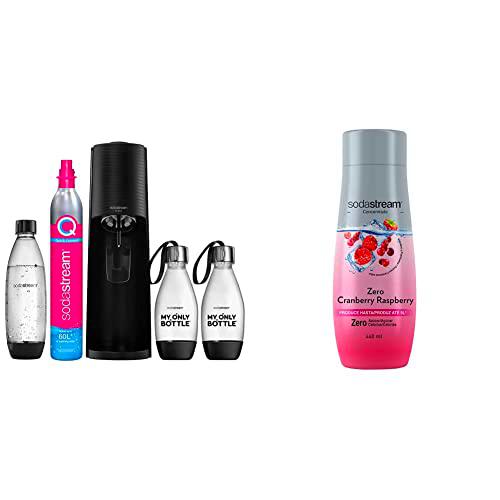 SodaStream Terra Pack - Máquina Gasificadora de Agua Color Negro