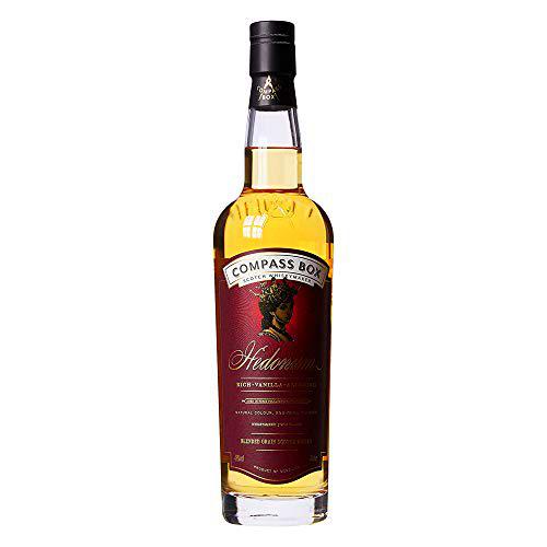 Compass Box Whisky Blended Grain Whisky"Hedonism", (1 x 700 ml), 1er Pack