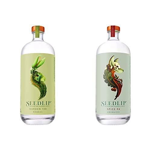 Seedlip Garden 108, bebida sin alcohol, 700 ml &amp; Seedlip Spice 94