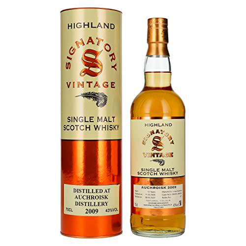 Signatory Vintage AUCHROISK 12 Years Old Highland Single Malt 2009 43% Vol