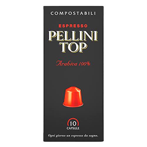 Pellini Caffè - Espresso Pellini Top Arabica 100% - 120 Cápsulas (12 x 10)