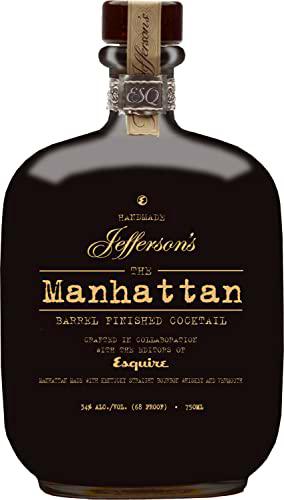 Jefferson's Crafted MANHATTEN Barrel Finished Cocktail 34% Vol. 0,75l
