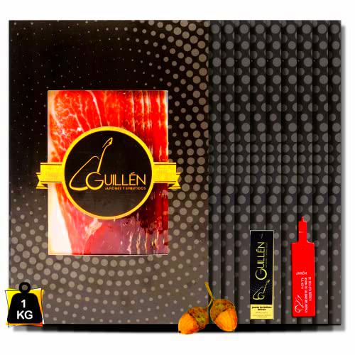 1 kg Jamon de BELLOTA Iberico de GUIJUELO ETIQUETA ROJA Seleccion Especial 50% Raza Ibérica