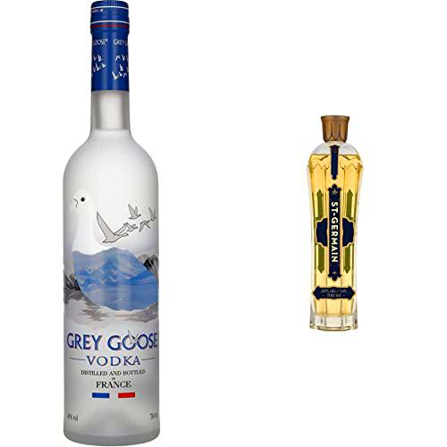 Grey Goose Vodka, 700ml + St-Germain Licor de flor de saúco