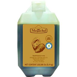 Megachef Salsa de Ostras Sin Gluten paquete de 1 x 5,4 kg 5.4 ml