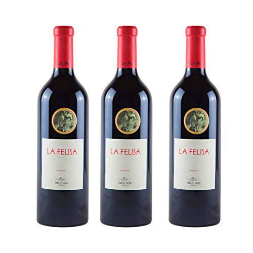 La Felisa Vino tinto - 3 botellas x 750ml - total: 2250 ml