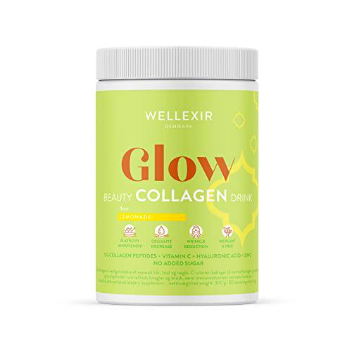 WELLEXIR - Glow Beauty Bebida Limonada 360 g/60 días