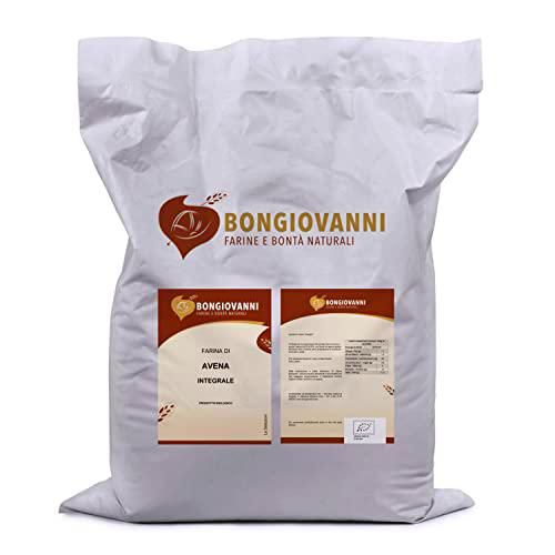 Bongiovanni Farine e Bonta' Naturali Harina de Avena Integral 5Kg Bio sin Gluten 5000 g