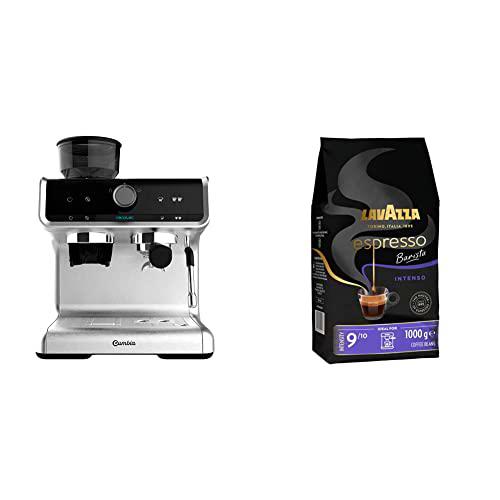 Cecotec Cafetera Express con Brazo con Doble Salida Power Espresso 20 Barista Cream + Lavazza Espresso Barista Intenso