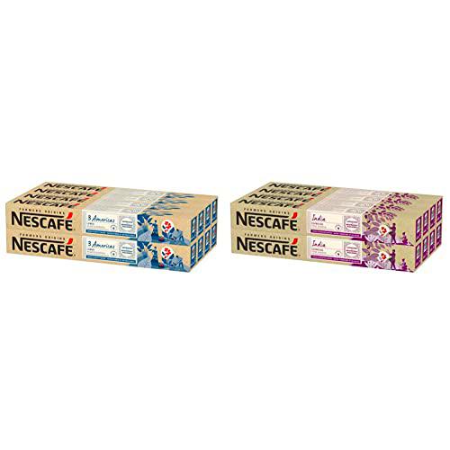 Nescafé Farmers Origins 3 Americas Lungo Cápsulas de Café 8x10 Unidades