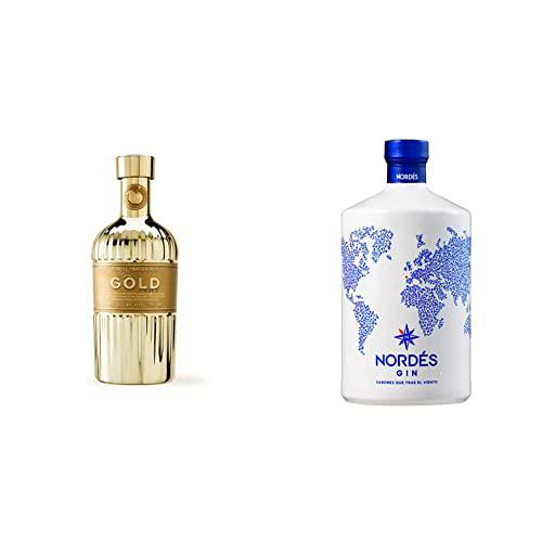 Ginebra Gold 999.9 700ml &amp; Ginebra Premium Nordés - 1 botella 70cl