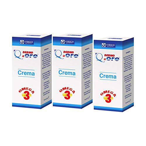 Anroch fharma Dermo q.ore omega 3 crema 50gr pack 3tubos 1 Unidad 250 g