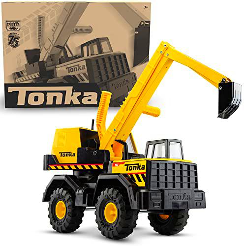 Tonka 06183 Steel Classics 20 Inch Toughest Mighty Excavator