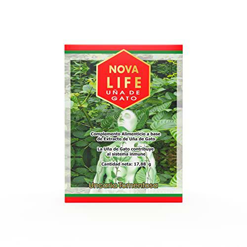 NOVA LIFE® Uña de Gato (Uncaria Tomentosa) 30 cápsulas