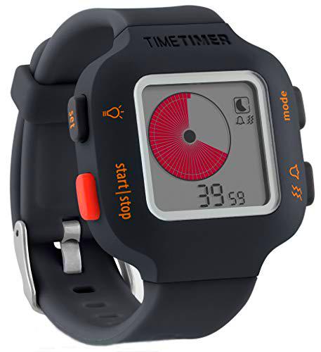 Reloj Time Timer Plus Joven Color: Carbón / Naranja