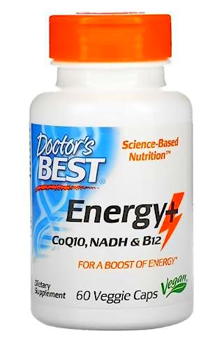 Doctor's Best Energy + CoQ10, 60 vcaps