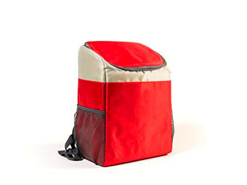 H&amp;h zaino termico bicolor rosso lt16