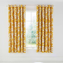 Helena Springfield Cortinas Forradas de Color Miel de 167 x 182 cm