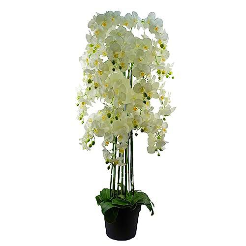 Leaf Design UK - Orquídea Artificial Realista en Maceta