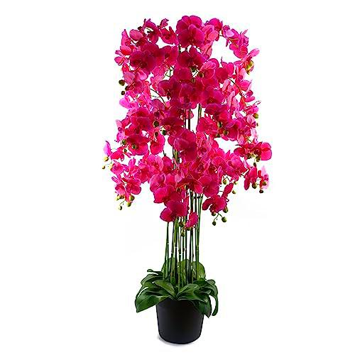 Leaf Design UK - Orquídea Artificial Realista en Maceta