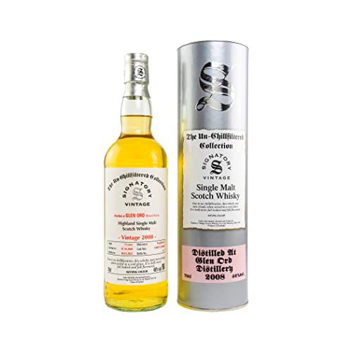 Signatory Vintage GLEN ORD 13 Years Old The Un-Chillfiltered 2008 46% Vol