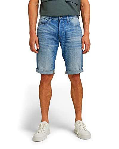G-STAR RAW 3301 Short Pantalones Cortos, Azul (Lt Aged D07432-8973-424)