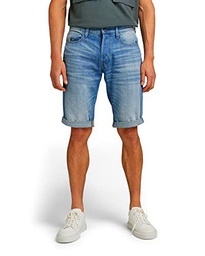 G-STAR RAW 3301 Short Pantalones Cortos, Azul (Lt Aged D07432-8973-424)