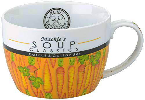 Mackie de Sopa Classics Zanahoria y Cilantro Sopa Taza, Multicolor