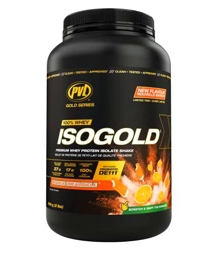 PVL ISO GOLD - Grass Fed - Premium Isolate 100% Whey Protein Shake