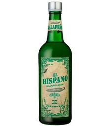 EL HISPANO "RUM LIQUEUR &amp; GREEN JALAPEÑO" 70CL 30%