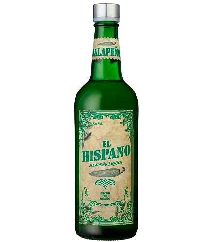 EL HISPANO "RUM LIQUEUR &amp; GREEN JALAPEÑO" 70CL 30%