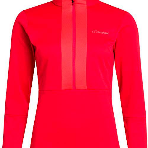 Berghaus Media Cremallera Motionik Forro Polar, Lollipop/Cayenne
