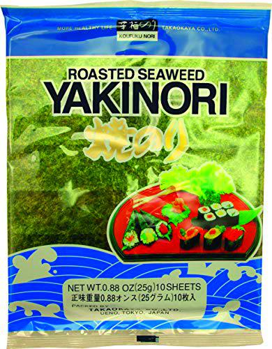 Takaokaya, Alga seca y noris - 10 de 25 gr. (Total 250 gr.)