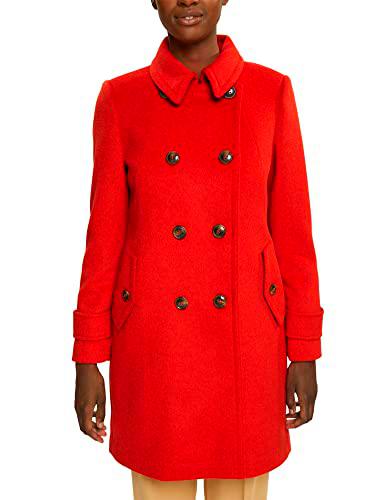 ESPRIT 082eo1g393 Chaqueta, Naranja y Rojo, XXL para Mujer