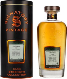 Signatory Vintage STRATHMILL 23 Years Old Cask Strength 1996 57,4% Vol