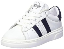 Gattino G1261, Zapatillas Deportivas, Color Blanco y Azul, 37 EU
