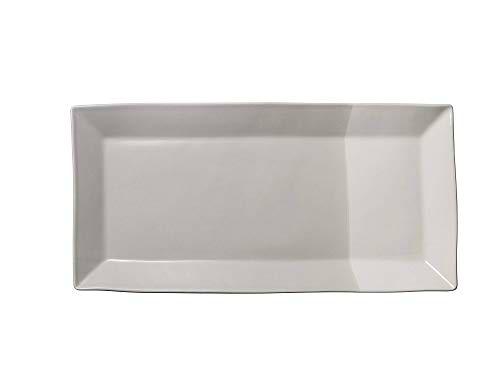 Royal Doulton Coffee Studio Bandeja, Porcelana, gris