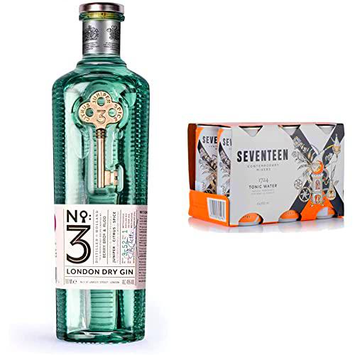 No. 3 London Dry Gin - Ginebra Premium 700 ml, 46º
