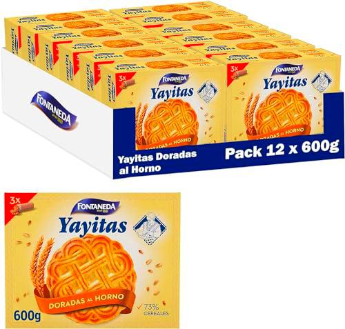 PRODUCTO DONACION - Fontaneda Yayitas Galletas Doradas al Horno con 73% de Cereales