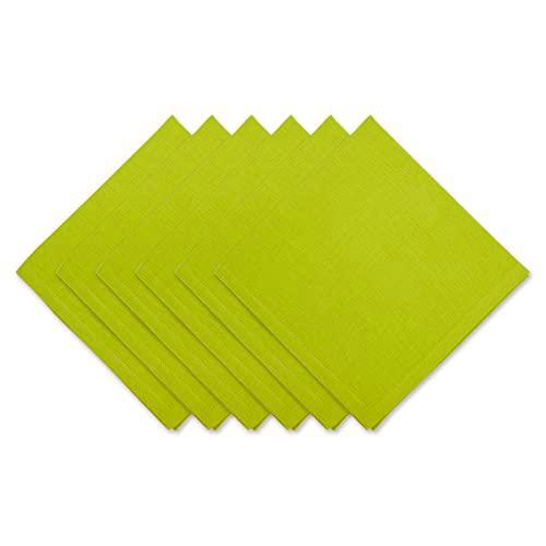 DII Colección de servilletas sólidas, 20 x 20, Rosa, 6 Piezas