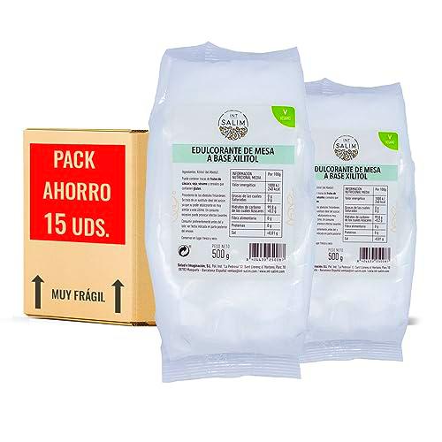 INT SALIM - EDULCORANTE DE MESA CON XILITOL PACK 15 UDS.