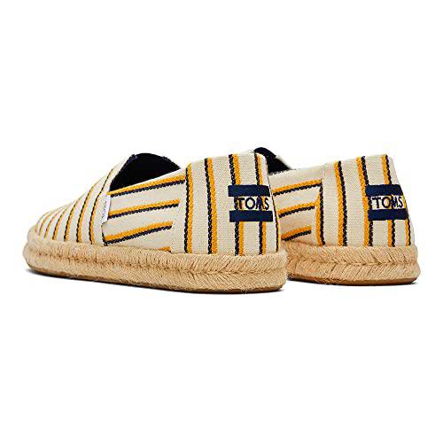 TOMS ALP Rope 2.0, Mocasín Plano Hombre, Natural Multicolor, 42 EU