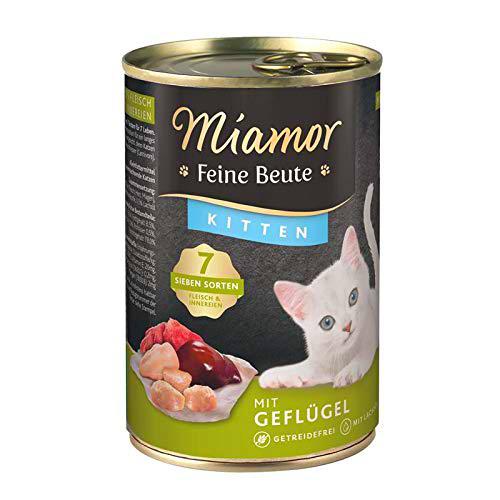 Miamor Gatitos de Presa Fina - Aves de Corral 12 x 400 g