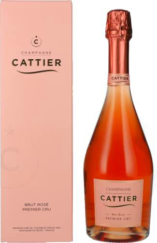 Cattier Champagne PREMIER CRU Rosé Brut 12,5% Vol. 0,75l in Giftbox