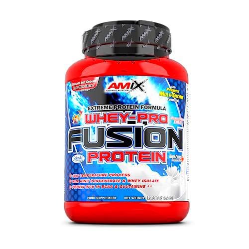 AMIX - Proteína Whey - Pure Fusion - 1 Kg - Concentrado de Suero Ultra Filtrado